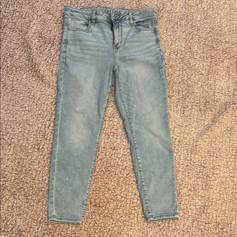 American Eagle Women’s  Light Blue Jeans